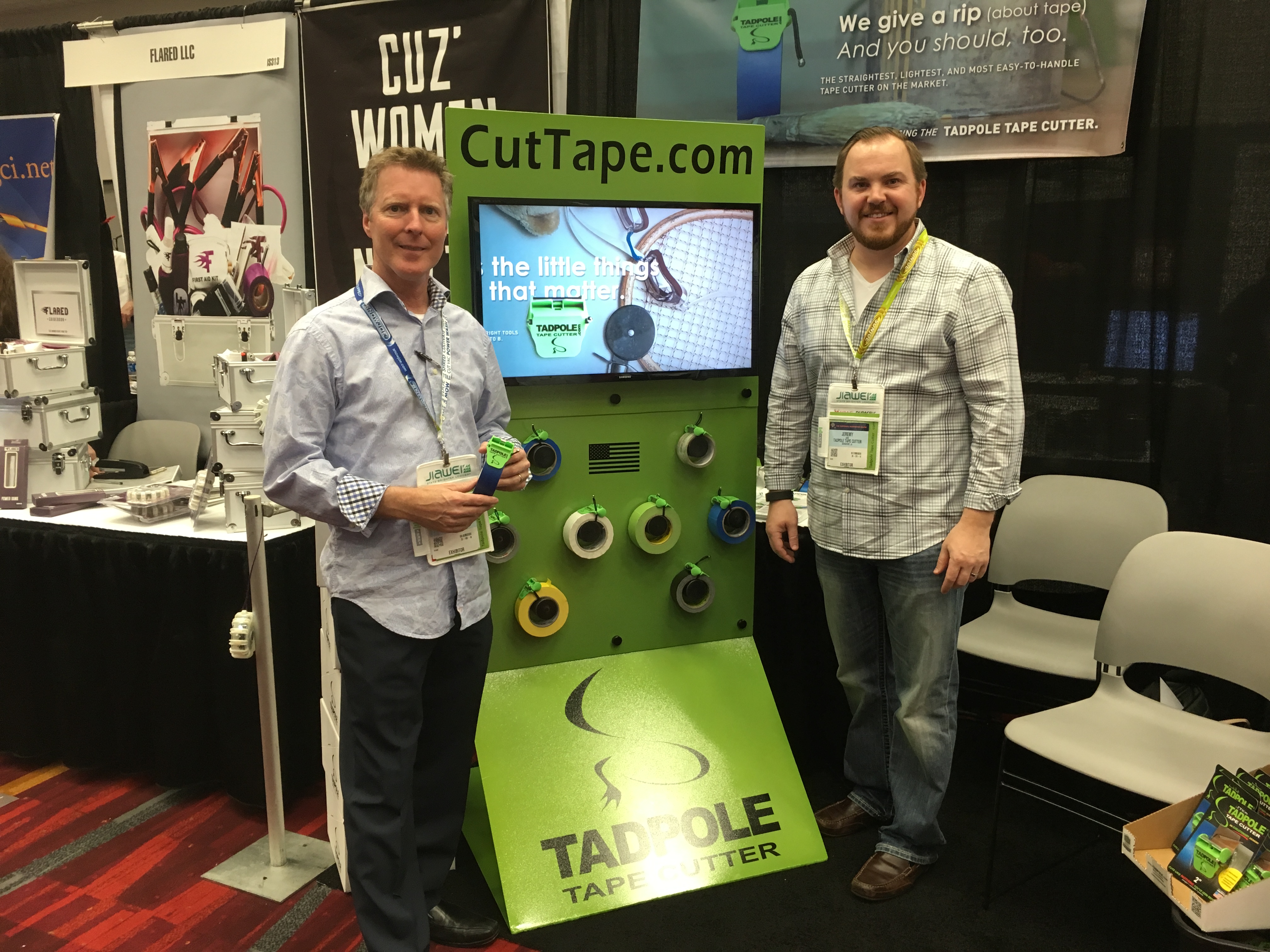 Tadpole Tape Cutter is a perfect fit for Louisiana inventor - Tadpole Tapecutter